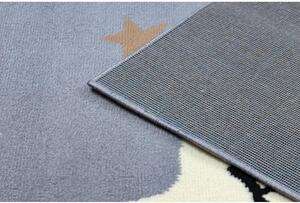 Dětský kusový koberec PP Ovečka šedý 200x300cm