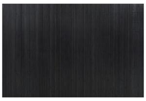 Paraván černý 165 x 250 cm bambus