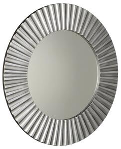 PRIDE zrcadlo v rámu, pr.90cm, stříbrná PD902