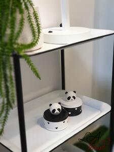 2x box Panda - Ø10*11 cm