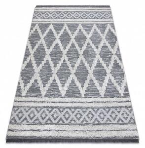 Kusový koberec Claris šedý 194x290cm