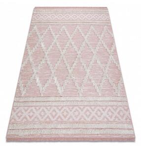 Kusový koberec Claris růžový 194x290cm