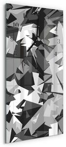 Skleněné hodiny vertikální Vzor zsppc-30x60-00176800