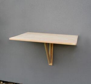 Nástěnný stůl skládací dřevěný Exteriér | Zahradní stoly