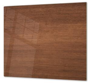 Ochranná deska dřevo ořech - 40x40cm / Bez lepení na zeď