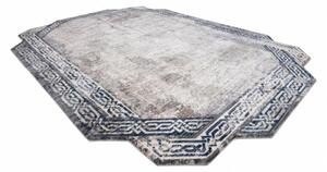Kusový koberec Rám šedomodrý 160x220cm