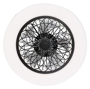 Rabalux 5419 Adonias LED Stropní svítidlo s ovladačem | Variabilní | Stmívatelné | 35W | Bílá | Černá - r-5419