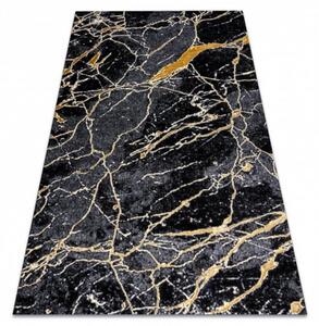 Kusový koberec Mramor černý 160x220cm