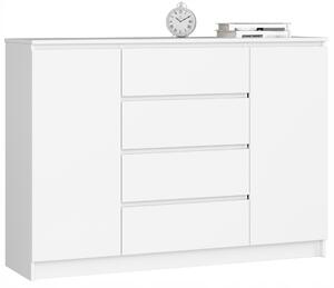Ak furniture Kryštof 140 cm 2 skříňky a 4 šuplíky