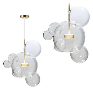 Toolight - LED stropní lampa 5W APP650-CP, zlatá, OSW-08198