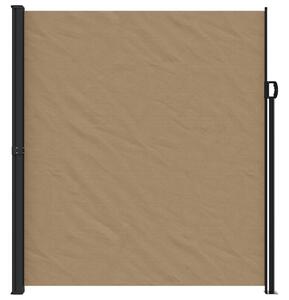 Zatahovací boční markýza taupe 220 x 300 cm