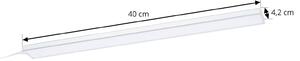Prios Ashtonis LED podhledové světlo, hranaté 40cm