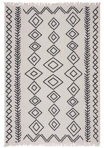 Flair Rugs koberce Kusový koberec Deuce Edie Recycled Rug Monochrome/Black ROZMĚR: 160x230