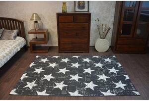 Kusový koberec Stars černý 140x200cm