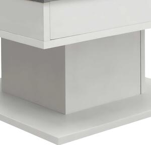 Konferenční stolek GRANNY bílá matná/beton