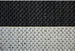 Kusový koberec Pruhy černý 120x170cm