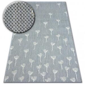 Kusový koberec Kvítky šedý 160x230cm