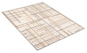 Makro Abra Moderní kusový koberec AVENTURA EC86C krémový Rozměr: 120x170 cm