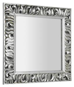 ZEEGRAS zrcadlo v rámu, 90x90cm, stříbrná IN401