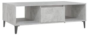 Konferenční stolek betonově šedý 103,5 x 60 x 35 cm dřevotříska