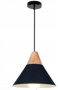 Toolight Scandi C, stropní svítidlo 1xE27 SCANDI C WHITE APP061-1CP, bílá-hnědá, OSW-00106
