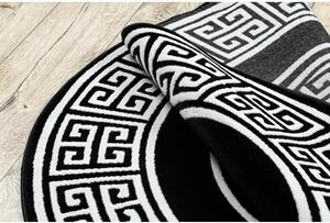 Kusový koberec Alice černý kruh 200cm