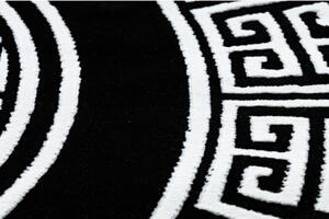 Kusový koberec Alice černý kruh 200cm
