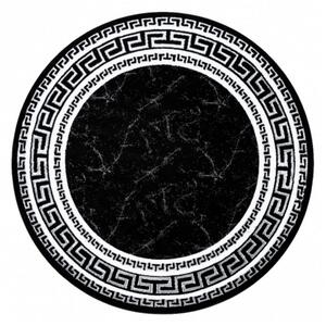Kusový koberec Rasmus černý kruh 150cm