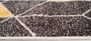 Kusový koberec Brevis hnědo žlutý 80x150cm