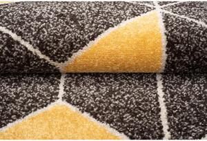Kusový koberec Brevis hnědo žlutý 200x300cm
