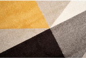 Kusový koberec Averti žluto hnědý 133x190cm
