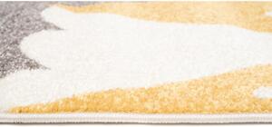 Dětský kusový koberec Vrcholky hor žlutý 120x170cm