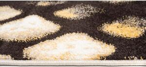 Kusový koberec Basil hnědo žlutý 80x150cm