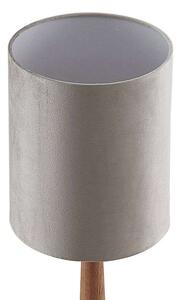 Lucande - Heily Cylinder High Stolní Lampa Grey - Lampemesteren