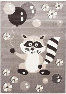 Dětský kusový koberec Lemur béžový 133x190cm
