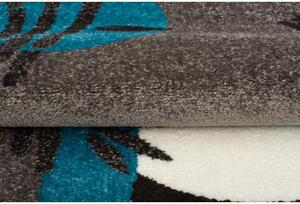 Dětský kusový koberec Panda hnědo modrý 133x190cm