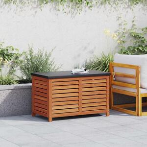 Zahradní úložný box 90 x 48 x 55 cm masivní eukalyptové dřevo