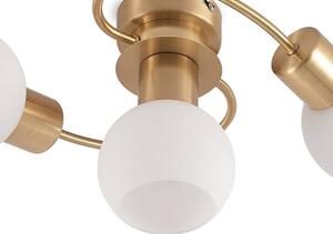 Lindby - Ciala 3 Stropní Lampa Brass/OpalLindby - Lampemesteren