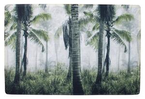 Podlahová rohožka s palmami Jungle in Fog - 75*50*1cm