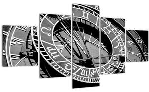 Obraz - Astronomické hodiny, Praha, Česká Republika (125x70 cm)