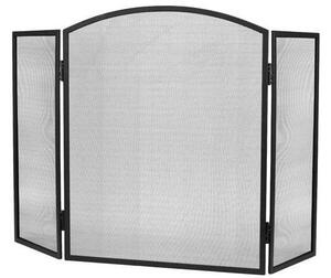 Krbová zástěna 118 x 76 cm černá Kaminer PK013