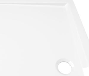 Sprchová vanička - ABS - 70x120 cm | bílá
