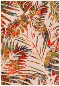 Kusový koberec Palmové listí vícebarevný 80x150cm