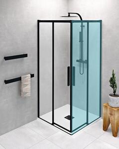 Polysan, ALTIS LINE BLACK sprchové dveře 780-800mm, výška 2000mm, sklo 8mm, AL1582B
