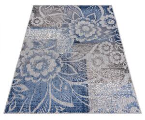 Kusový koberec Velký květ modrošedý 140x200cm