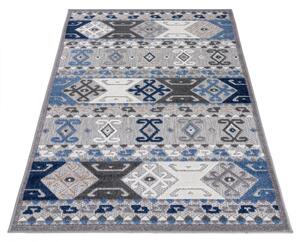 Kusový koberec Aztek šedomodrý 120x170cm
