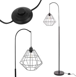 Toolight Stojací lampa APP538-1F černá