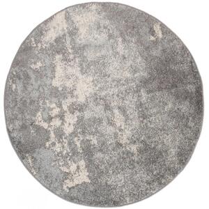 Kusový koberec Fredo šedý kruh 100x100cm