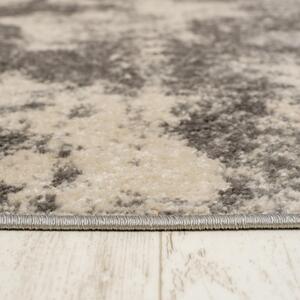 Kusový koberec Fredo šedý kruh 100x100cm