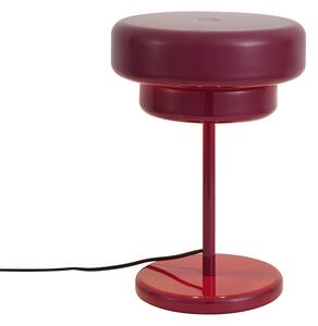 Retro stolní lampa švestková 41cm - Ophelia